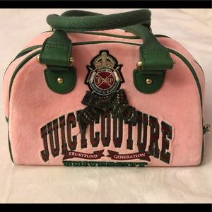 Juicy Couture pink bowler bag